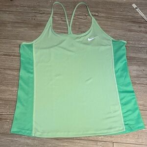 Nike Women's Light Green Tank Top